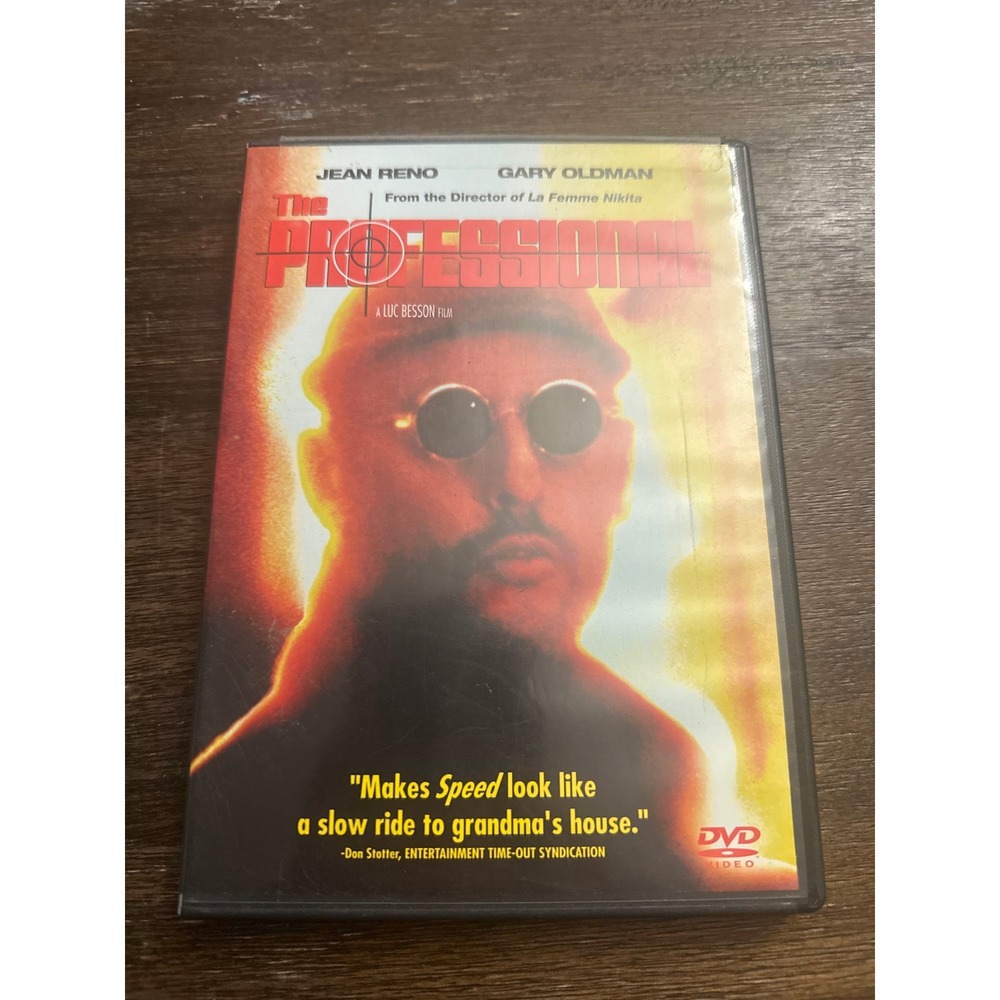 The Professional DVD Jean Reno Gary Oldman Natalie Portman FullScreen Luc Besson